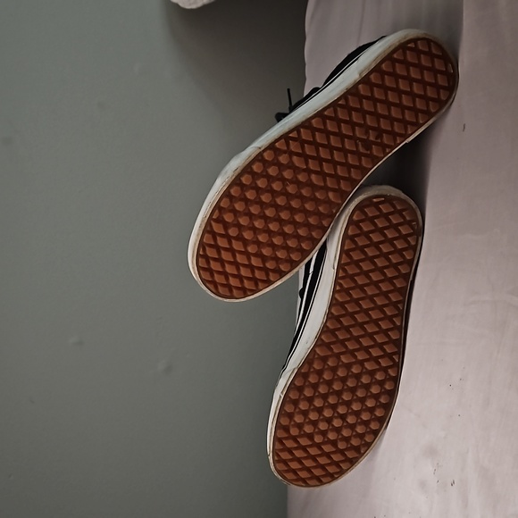 VANS Black Suede Aztec Woven Scothguard SK8-Hi - Picture 5 of 5